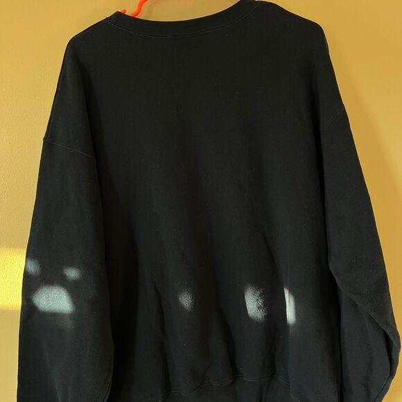 Exchange Unlimited Women's Navy and Black Sweatshirt - Picture 4 of 4